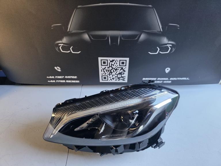 MERCEDES A CLASS W176 LED COMPLETE PASSENGER SIDE HEADLIGHT 2016-2018