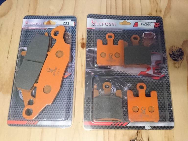 LEFOSSI FA369 / 231 Brake Pads for Kawasaki Ninja