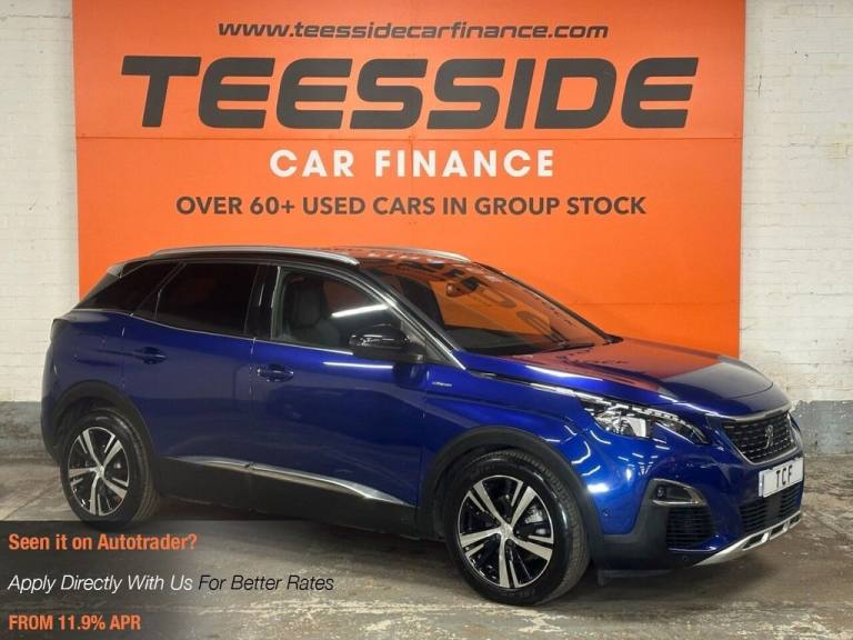 2019 Peugeot 3008 1.5 BlueHDi GT Line SUV 5dr Diesel Manual Euro 6 (s/s) (130 ps) HATCHBACK Diese...
