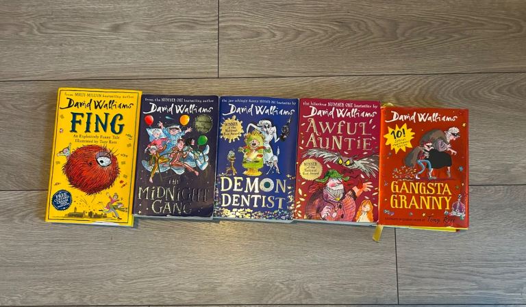 David Walliams Book Collection - 5 Books, Good Condition