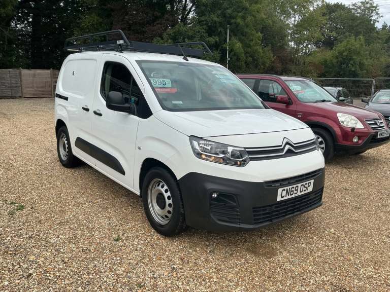 2020 Citroen Berlingo 1.5 BlueHDi 1000Kg Worker 100ps PANEL VAN Diesel Manual