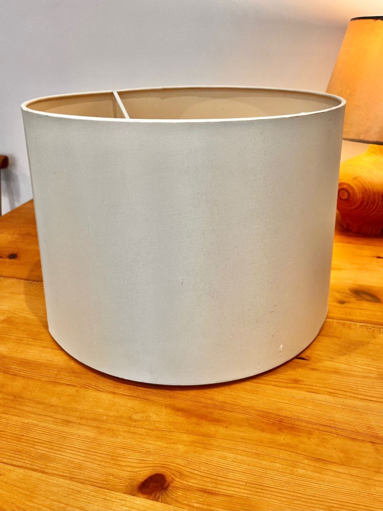 John Lewis Cream Lamp Shade Suitable for Table Lamp or Ceiling Light