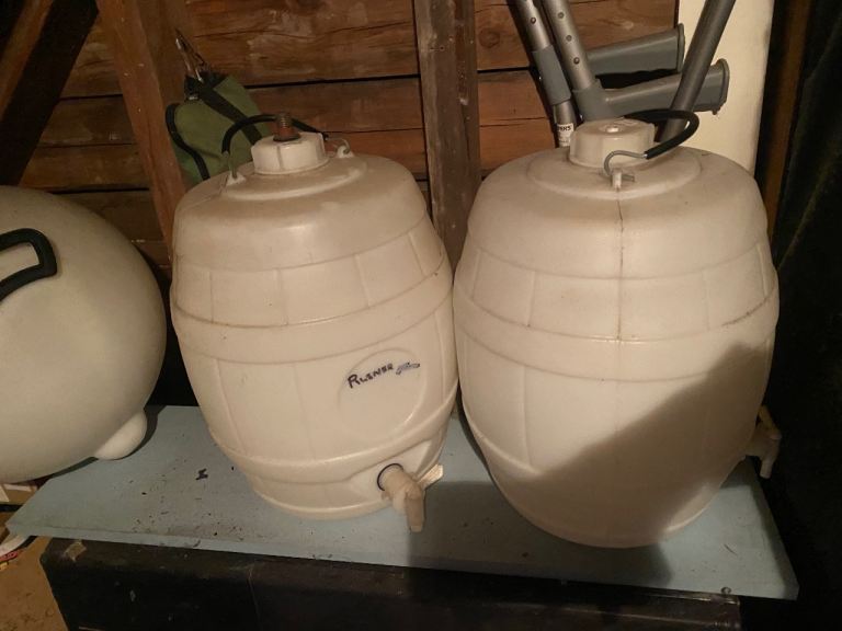 Wine/ beer making plastic barrels - £5 each Wallisdown 