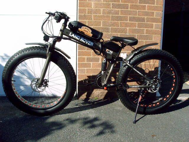 Fat tyre electric bike