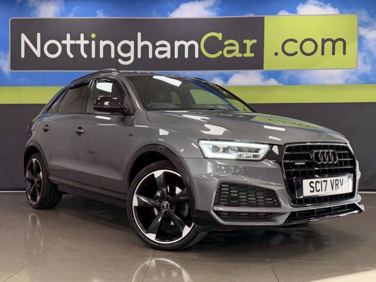 2017 Audi Q3 2.0 TDI Black Edition SUV 5dr Diesel S Tronic quattro Euro 6 (s/s) (184 ps) Diesel A...