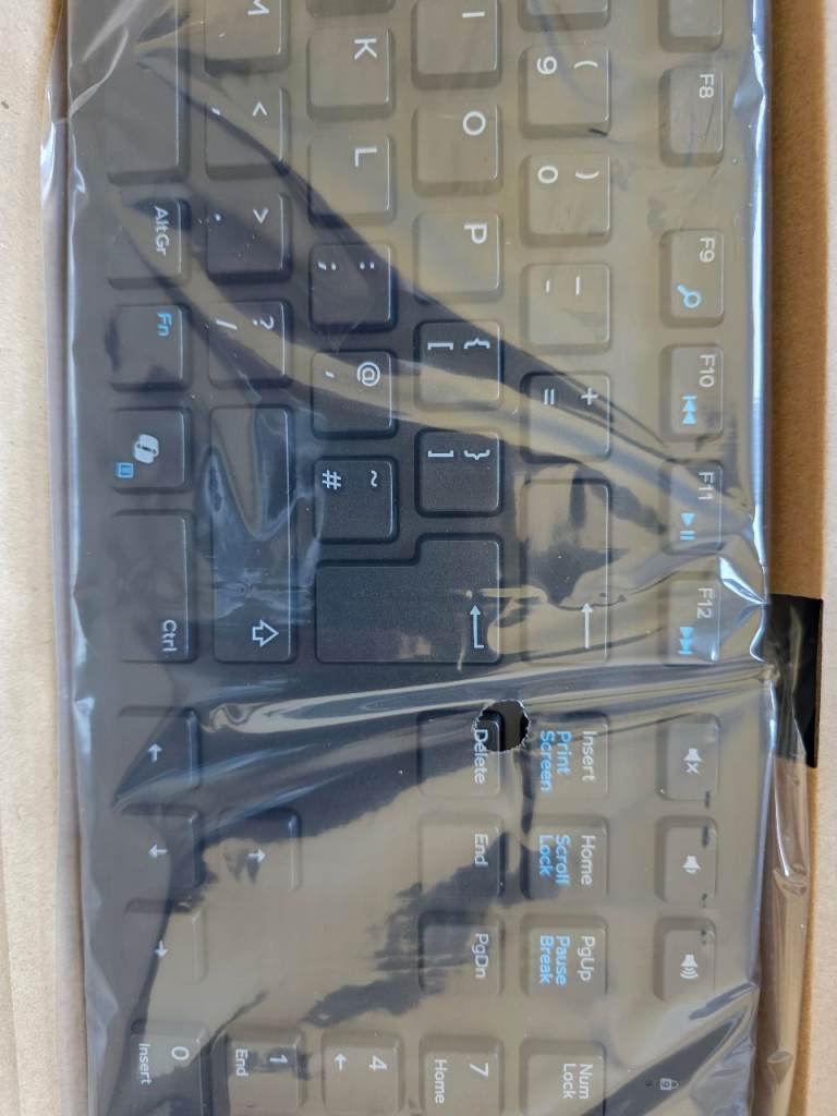 HP full keyboard board with numaric pad