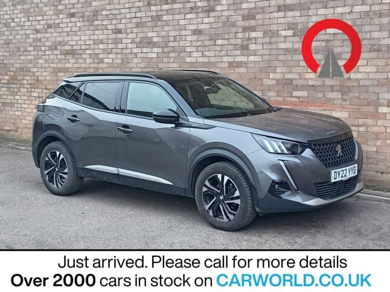 2022 Peugeot 2008 1.2 PureTech 130 GT 5dr EAT8 HATCHBACK PETROL Automatic