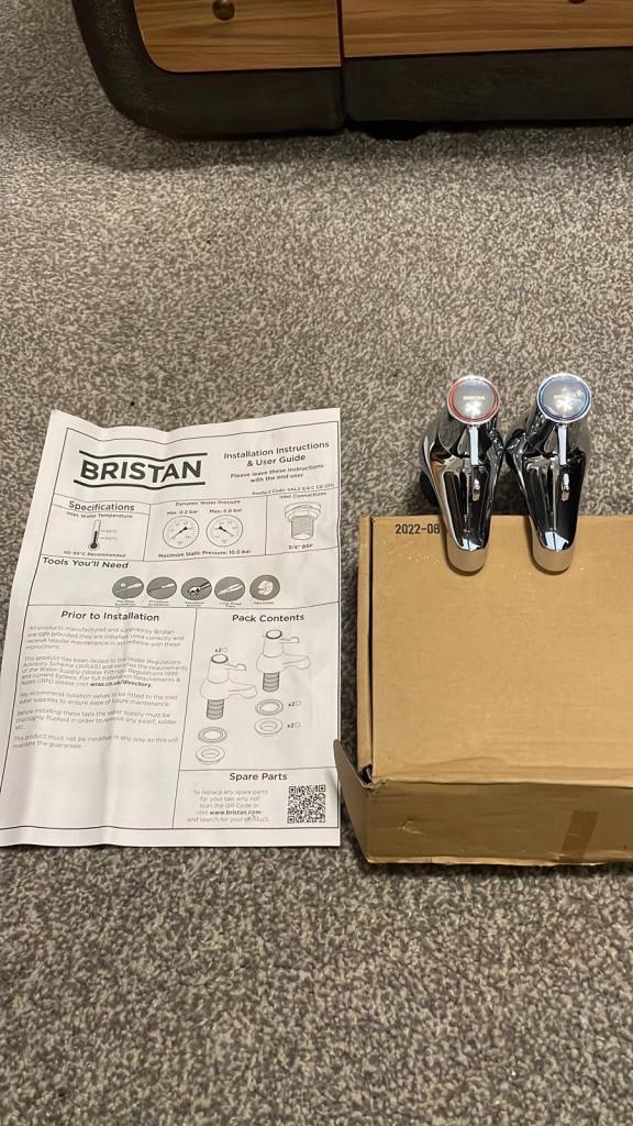 HALF PRICE Taps RRP BRAND NEW 