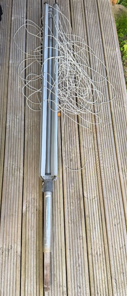 Outdoor Rotary Washing Line with Cover