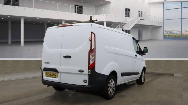 2015 15 FORD TRANSIT CUSTOM 2.2 TDCI 270 TREND NO VAT VAN 98 BHP DIESEL