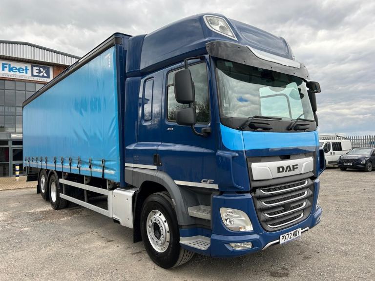 DAF CF 410 FAR 26 TONNE *EURO 6* CURTAINSIDER 2022 – PX72 MDY