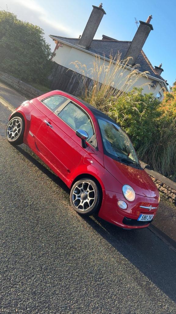 2012 Fiat 500 1.2 Pop 2dr [Start Stop] CONVERTIBLE Petrol Manual