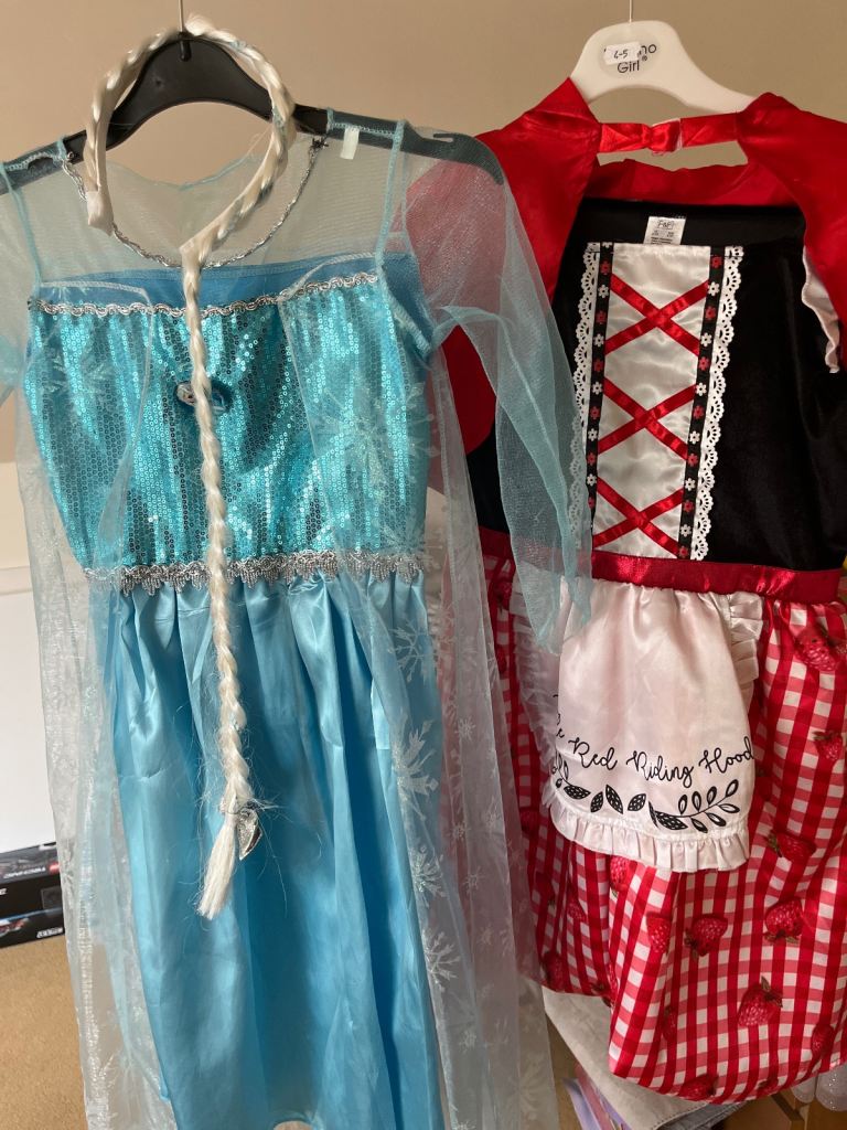 2 piece character outfits for world book day. 