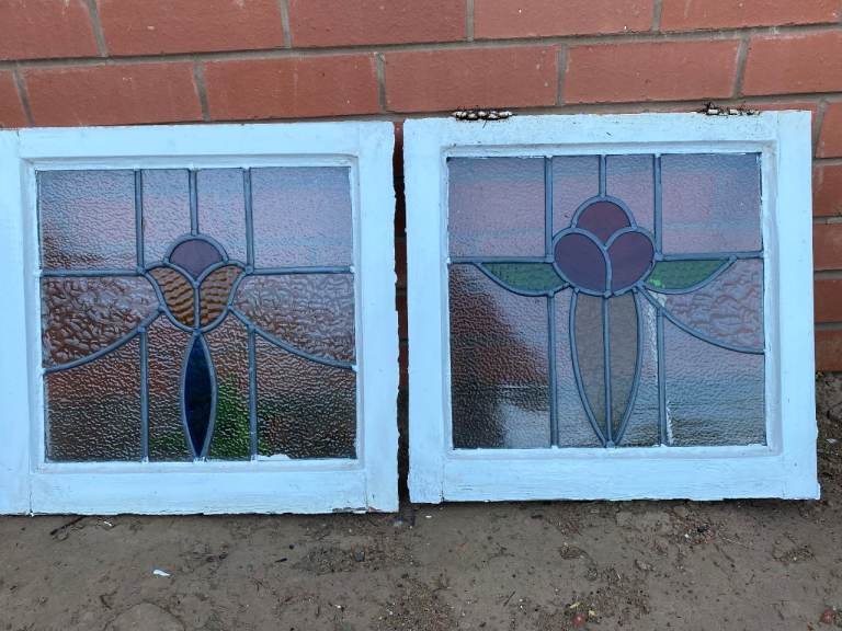 Stained Glass Windows 1930s x12