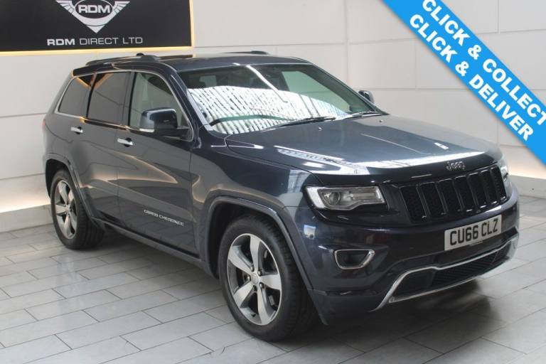 2016 Jeep Grand Cherokee 3.0 V6 CRD Overland SUV 5dr Diesel Auto 4WD Euro 6 (247 bhp) ESTATE Dies...