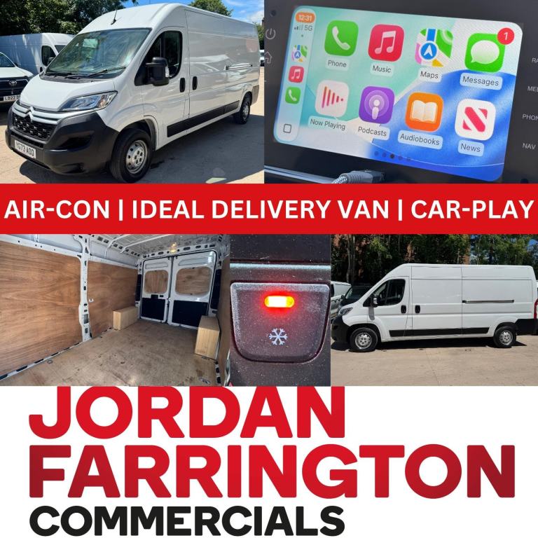 2023 CITROEN RELAY L3 H2 2.2 DIESEL ENTERPRISE PANEL VAN WITH AIR-CON AND CRUISE