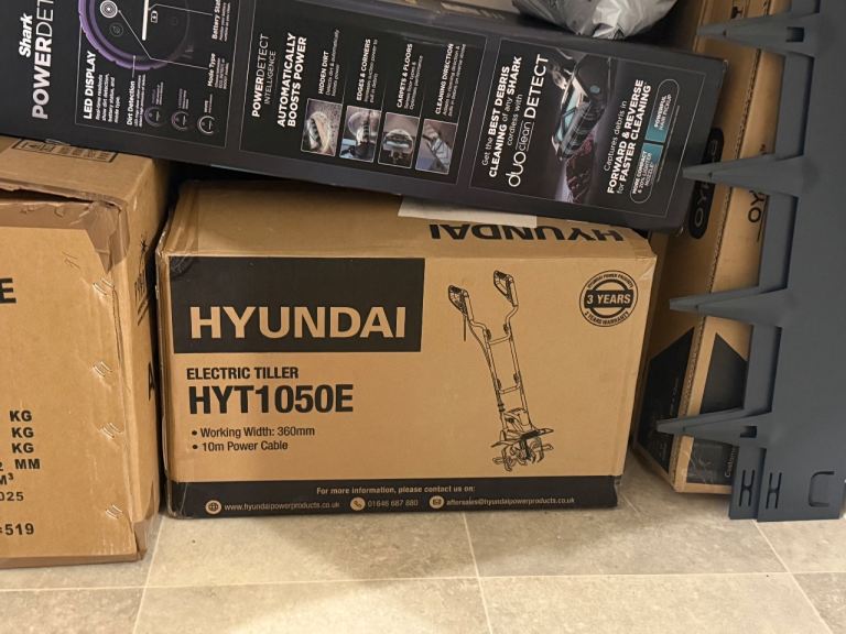 Hyundai HYT1050E Electric Tiller/Cultivator