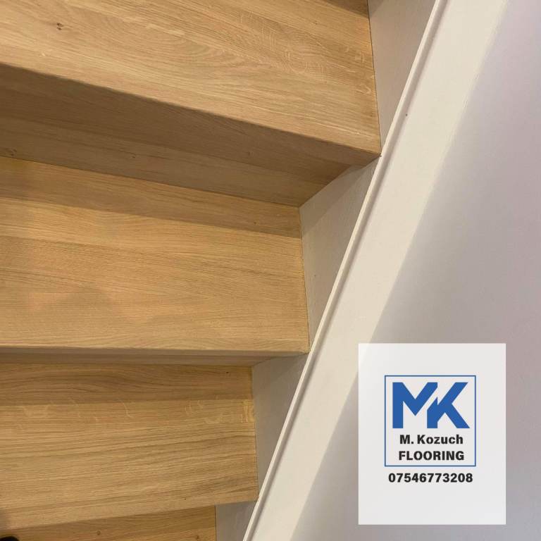 Solid Oak stairs cladding kit systems