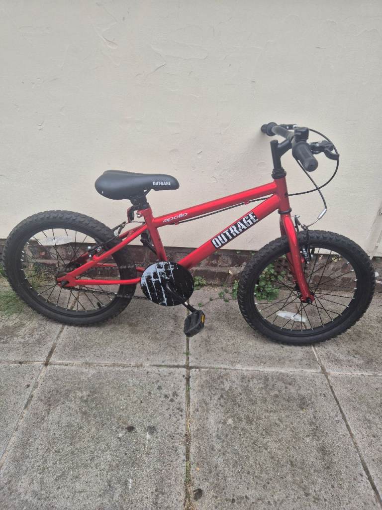 Apollo Outrage Kids Bike - Red, Good Condition