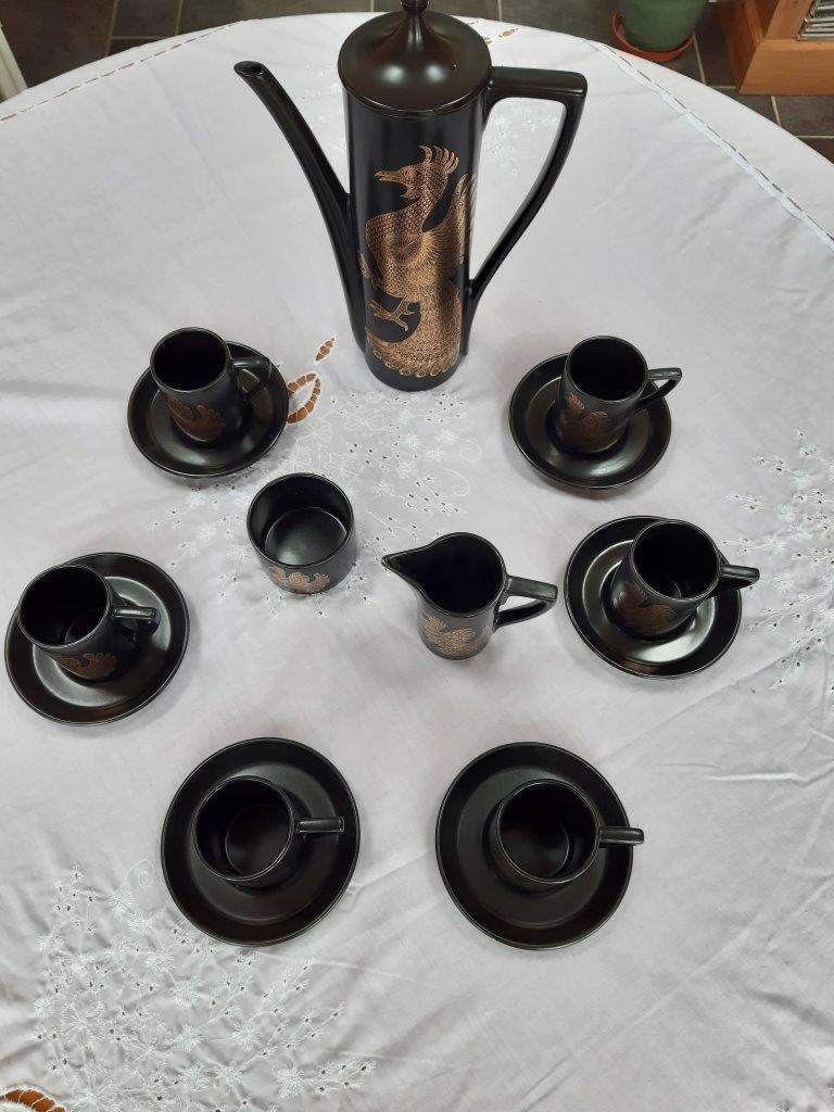 Genuine original Portmerion Phoenix Coffee set