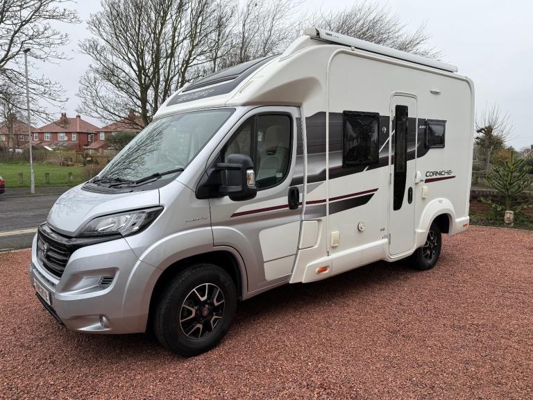 Swift Corniche 604, Compact 4 Berth, Drop Down Bed, End Bathroom, Low Mileage