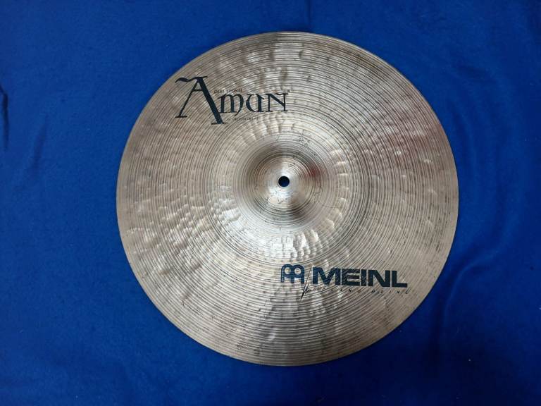Meinl Amun Series Cast Bronze 16in Medium Crash Cymbal Weight 1050 grams ~ Like New ~ £85 ono