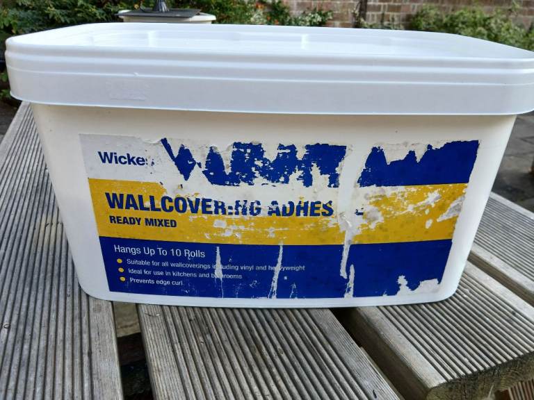 Wickes Wallcovering Adhesive - Ready Mixed