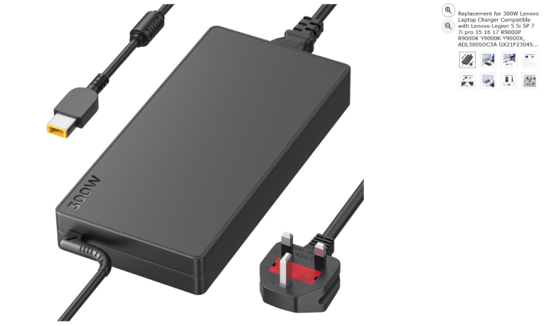 Replacement for 300W Lenovo Laptop Charger Compatible with Lenovo Legion|| Brand new 50% off price 