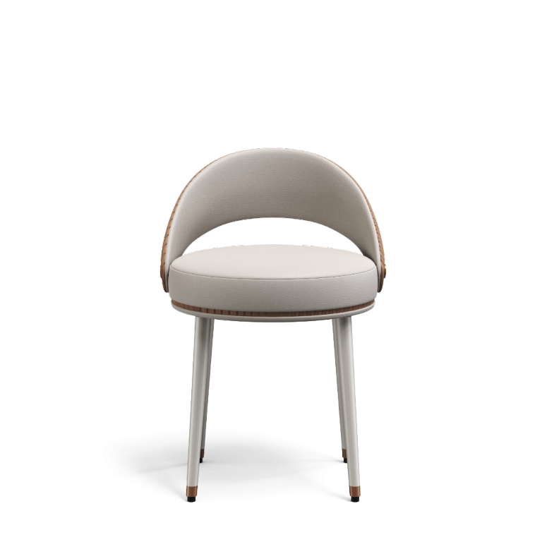 The Wrapped Embrace. A Chair of Curated Warmth & Modern Lines.
