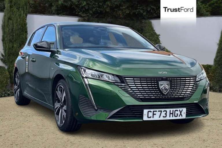 2023 Peugeot 308 1.6 Plug-in Hybrid Allure 5dr e-EAT8 HATCHBACK PETROL/ELECTRIC Semi Automatic