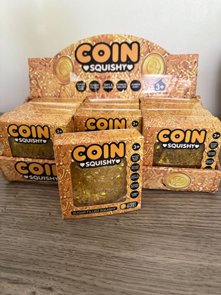 Squishy coin