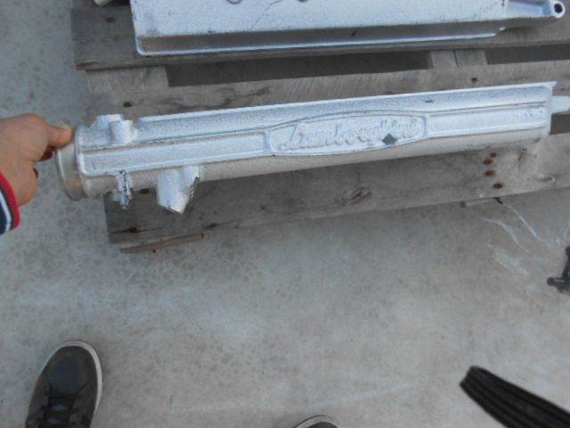 Left intake manifold cover Lamborghini Countach 500 Qv and 25Th