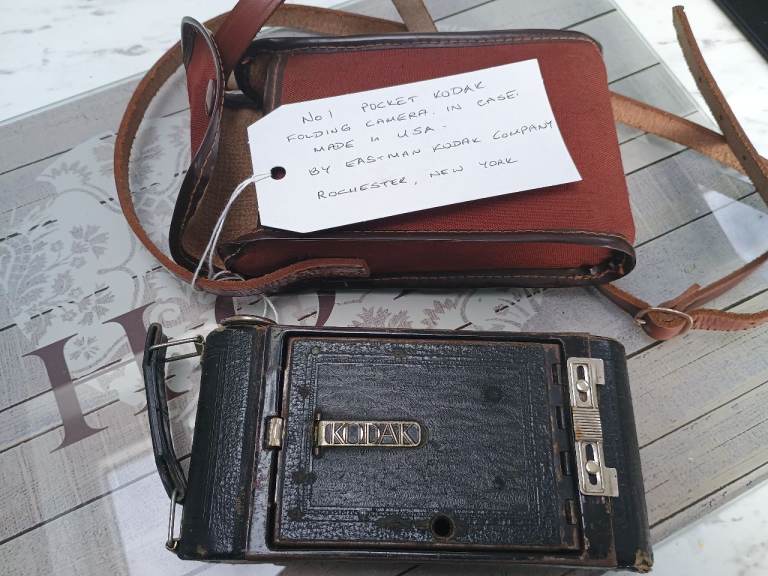 Kodak No. 1 Pocket Kodak Vintage 120 Film Folding Camera