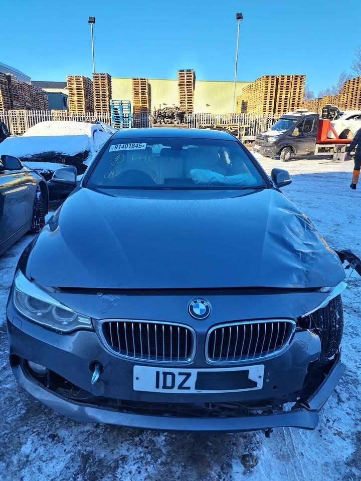 BMW 430D XDRIVE LUXURY F36 PRE LCI DISMANTLING PARTS WING DOOR LIGHT MIRROR TAILGATE HEAD UNIT