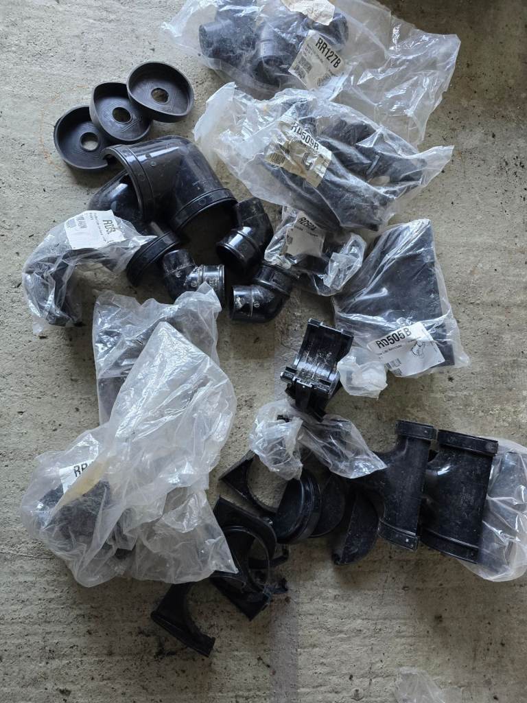 New guttering job lot 