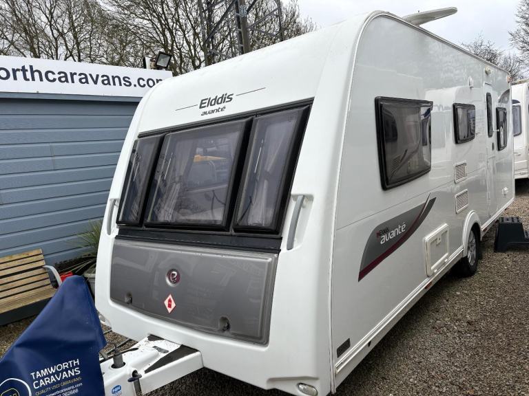 ELDDIS AVANTE 515 - 5 BERTH CARAVAN,DOUBLE DINETTE + MOTORMOVER