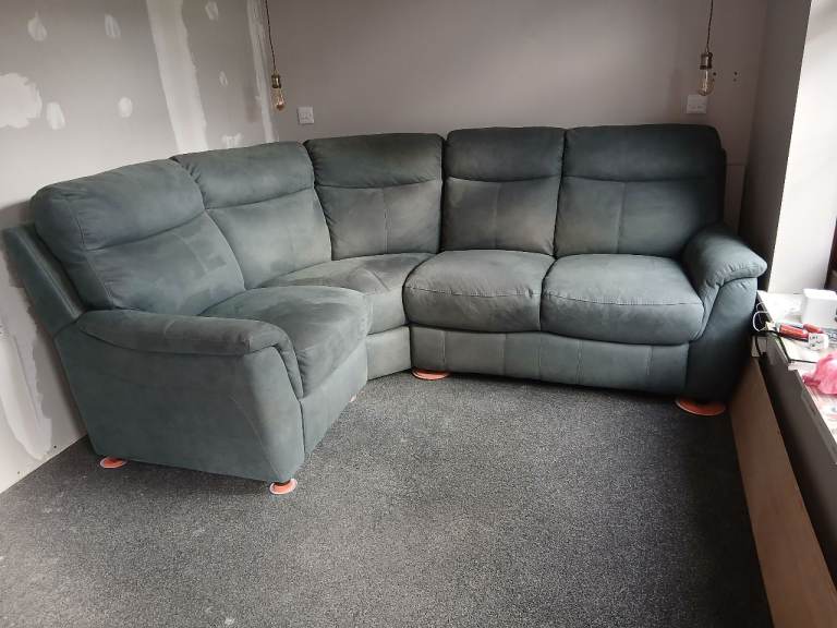 CORNER SOFA - Sage Green