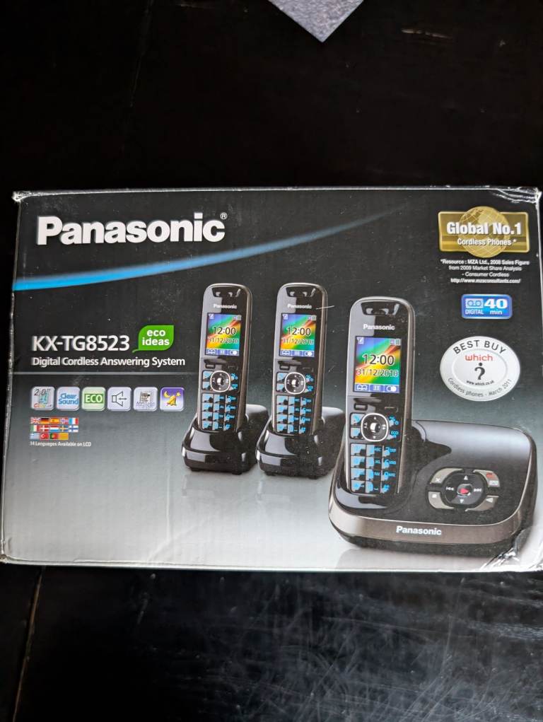 Panasonic KX-TG8523 Digital Cordless Answering system