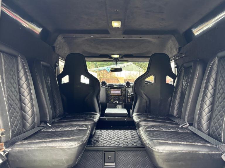 2007 Land Rover Defender 90 2.4 TDCi Puma Black Hard Top 6 Seats RECARO Twisted