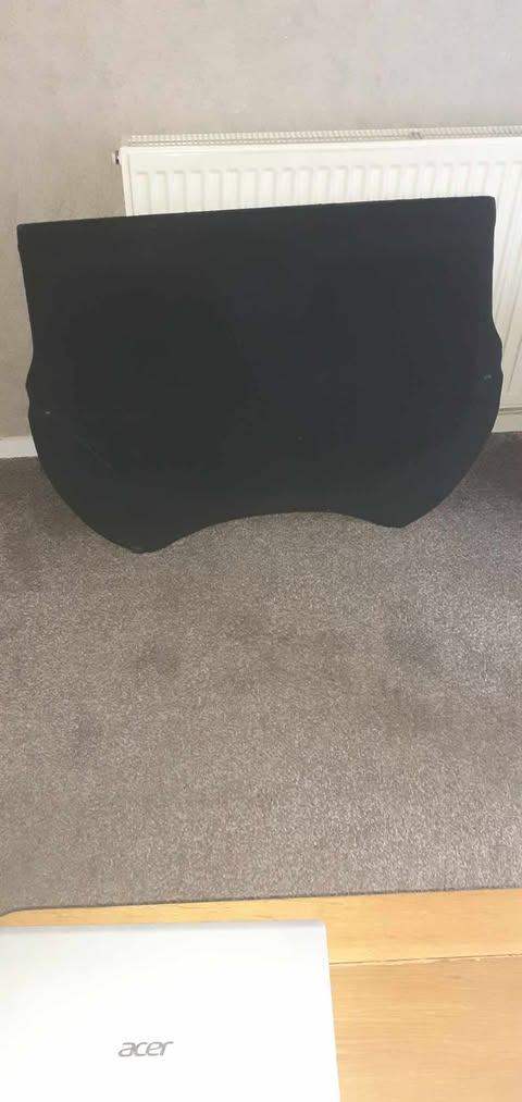 Alfa Brera rear parcel cover.
