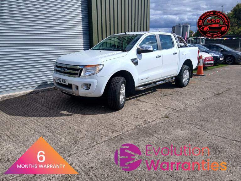 2015 Ford Ranger Pick Up Double Cab Limited 2.2 TDCi 150 4WD Auto PICK UP Diesel Automatic