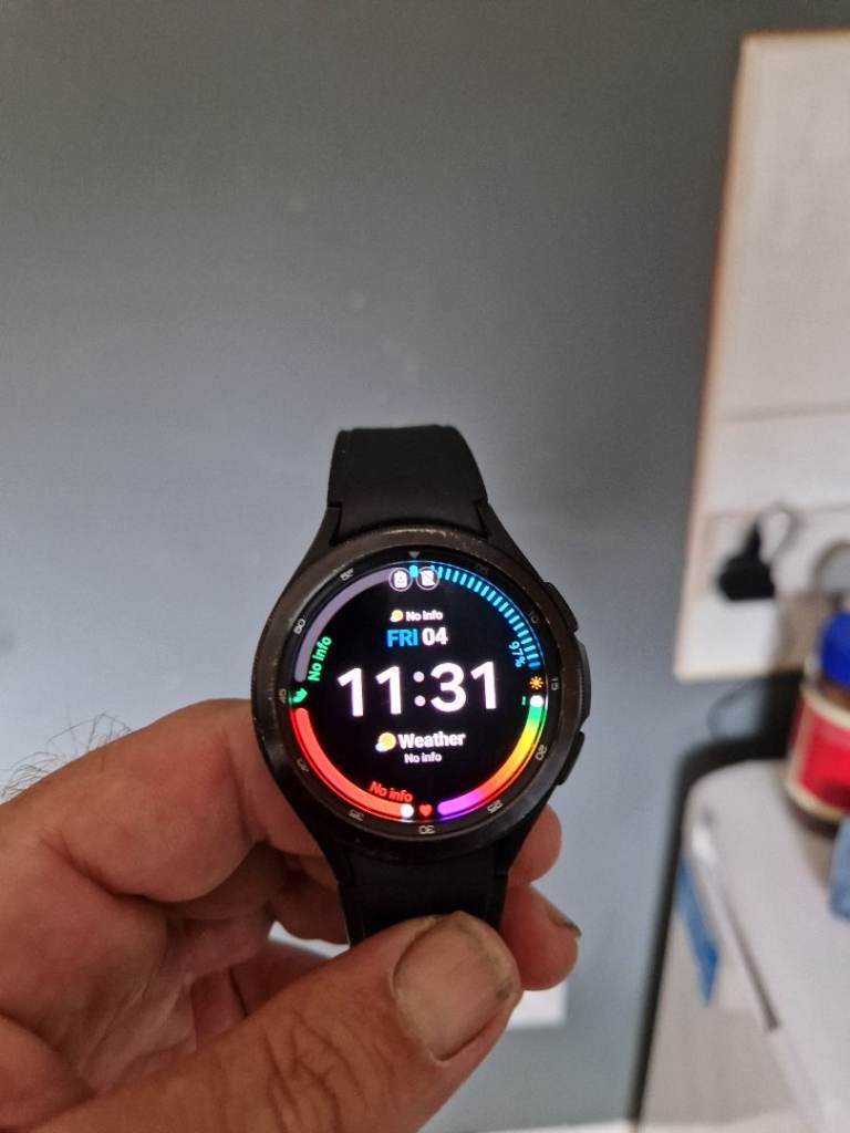 Samsung Galaxy Watch 4 Classic - Black, Good Condition