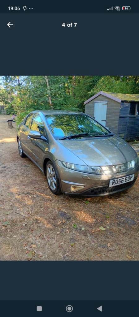 Honda, CIVIC, Hatchback, 2006, Manual, 2204 (cc), 5 doors