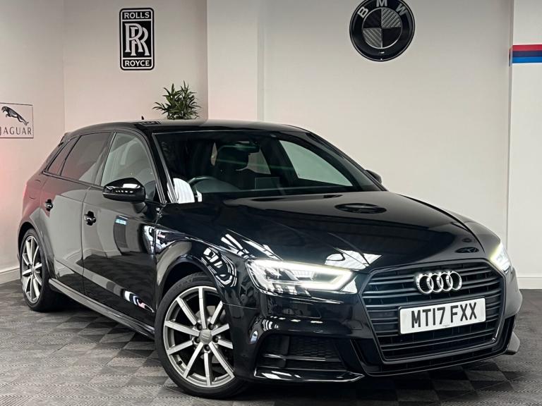 2017 Audi A3 2.0 TDI Black Edition 5dr S Tronic HATCHBACK Diesel Automatic