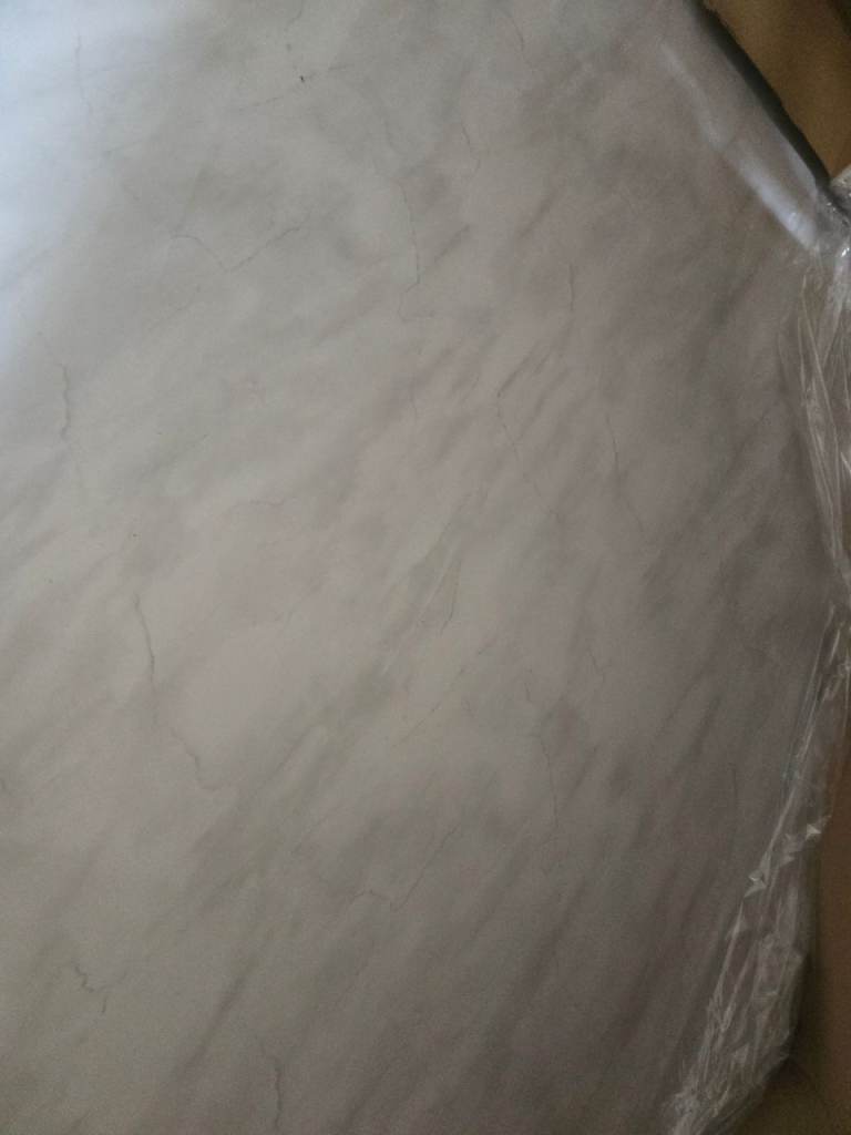New wall panel light marble grey shower water proof 2400 1000 10mm 3 showerwall interior chrome trim