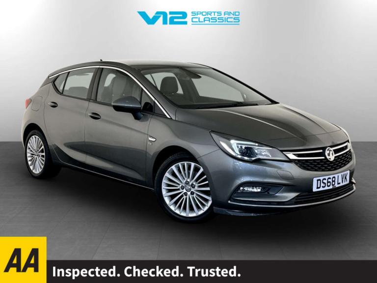 2018 Vauxhall Astra 1.6T 16V 200 Elite Nav 5dr HATCHBACK PETROL Manual