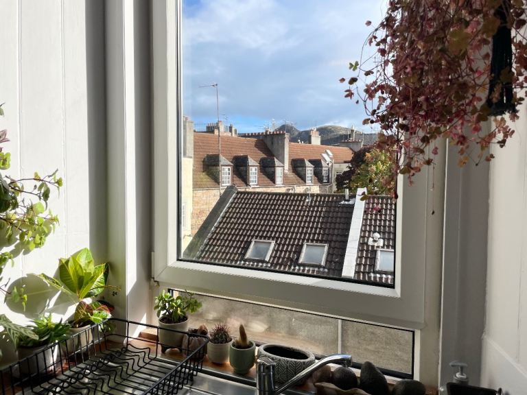 Beautifully decorated, cosy 1 bed flat to rent for 3 months in Sciennes