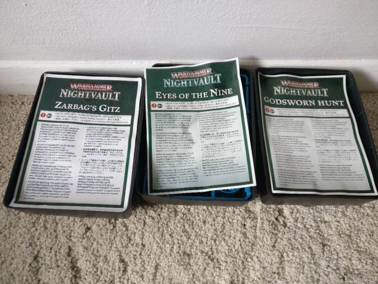 Warhammer Underworlds- Godsworn Hunt, Eyes Of The Nine, Zarbags Git 