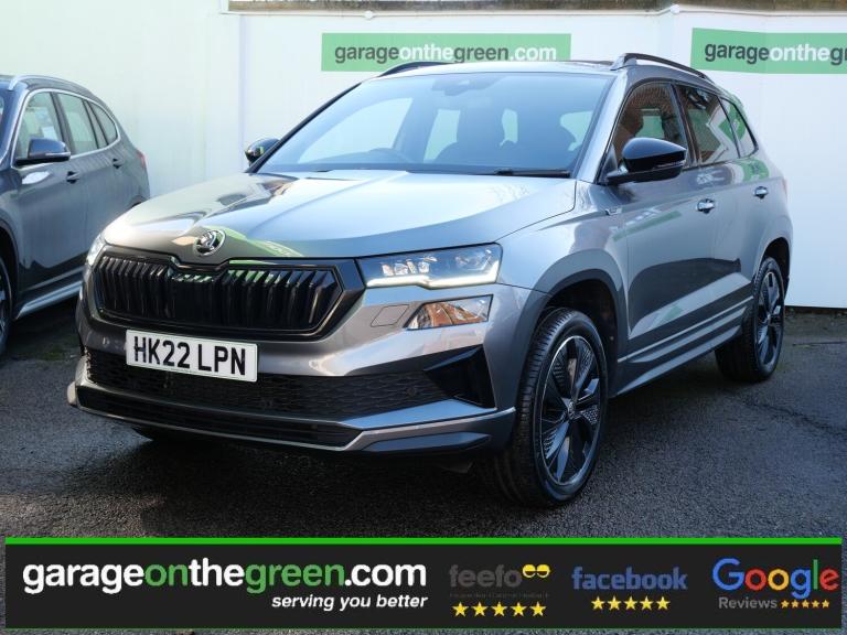2022 Skoda Karoq 1.5 TSI ACT SportLine DSG Euro 6 (s/s) 5dr 1 Owner Petrol