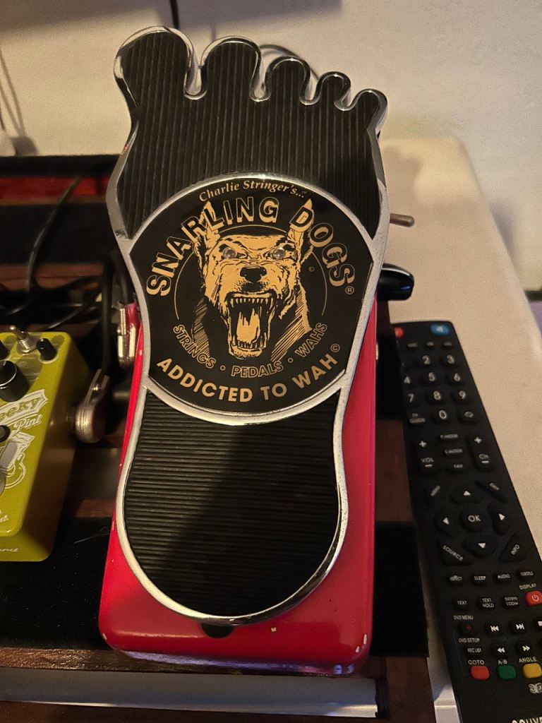 image for Snarling dogs addicted to wah 